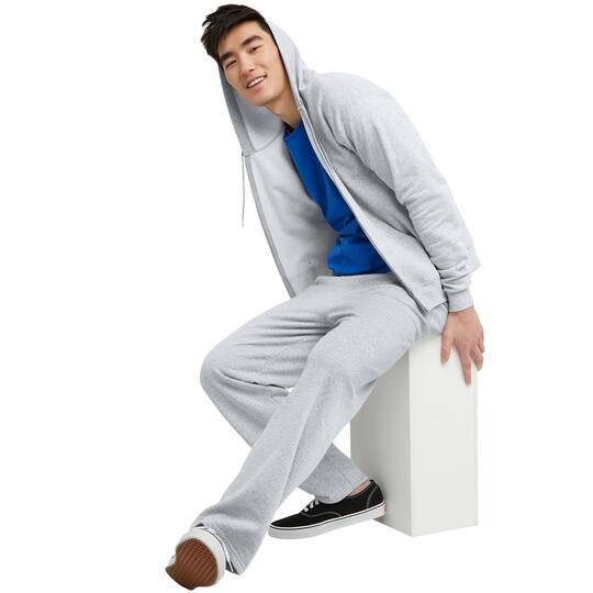 Hanes EcoSmart Fleece Full-Zip Men's Hoodie
